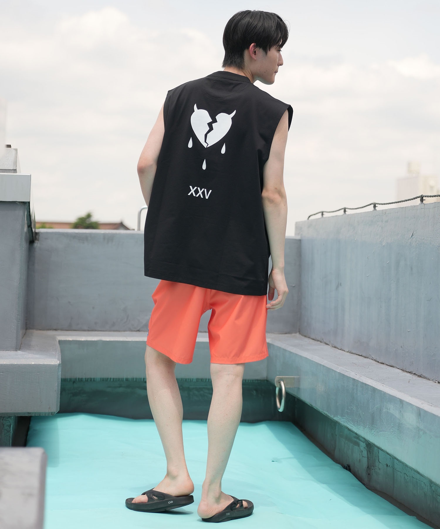 DEVILUSE デビルユース メンズ ラッシュガード ノースリーブ タンク