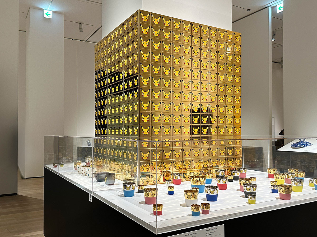 ポケモン工芸展ステッカー AZABUDAIHILLS 3枚組 ポケモン 工芸展