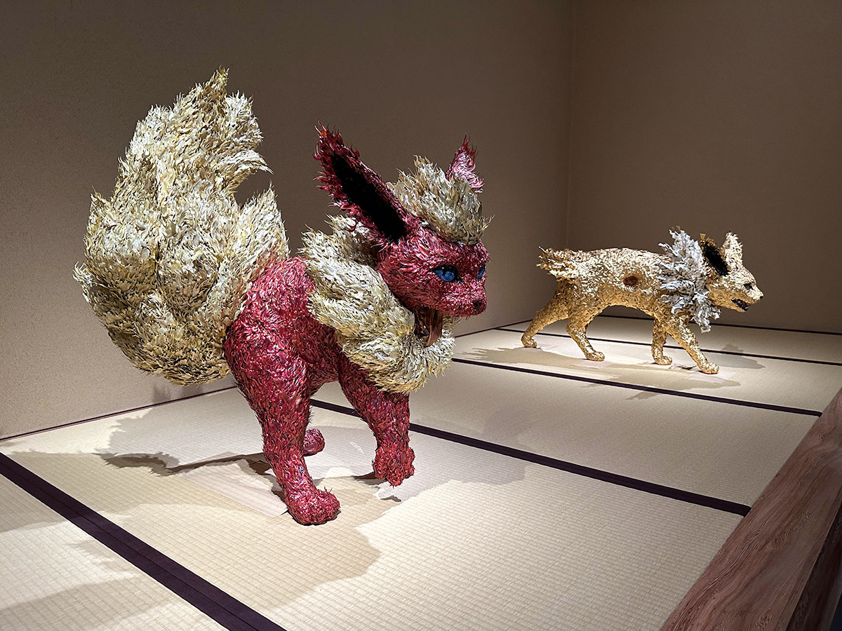 伝統の技で異色のタッグマッチ ― MOA美術館「ポケモン×工芸展