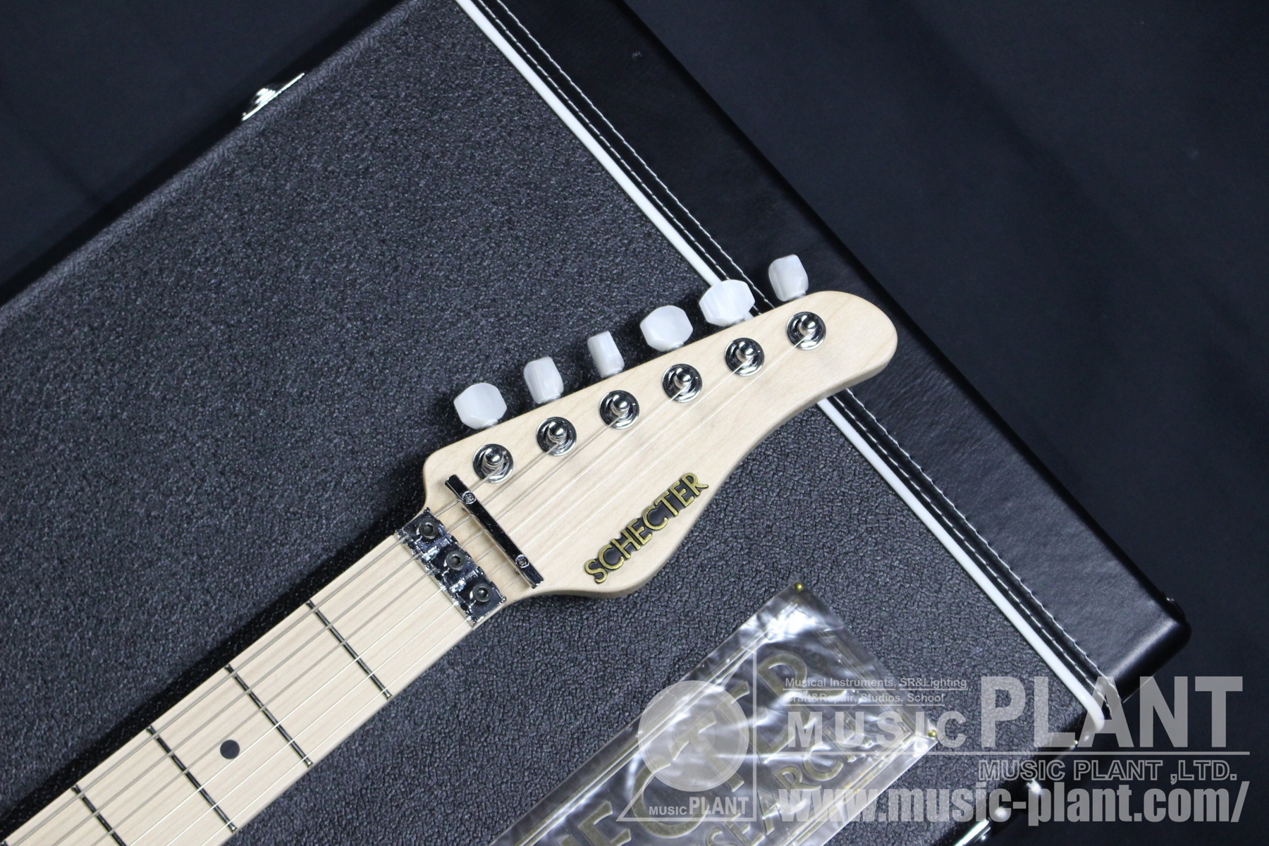 SCHECTER EXCEEDシリーズ エレキギターEX-V-22 CTM/FRT M/M 4A Grade