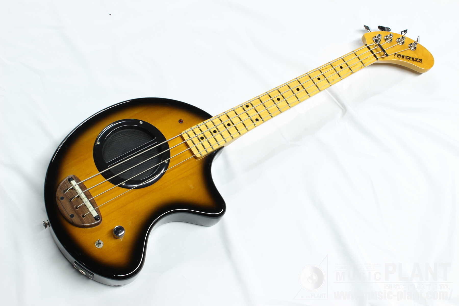 FERNANDES ZO-3フレットレスベース PIE-ZO 専用ケース付 FERNANDES ZO