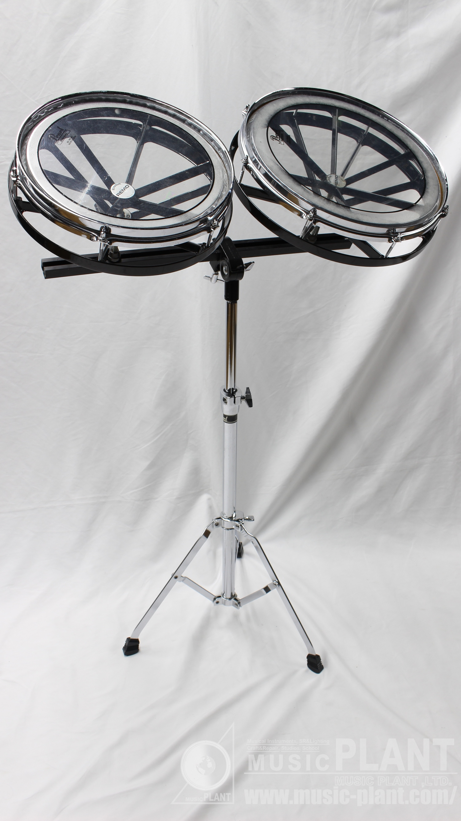 REMO ロートタム ロートタム REMO ROTO TOM (10)インチ (8)インチ 現状