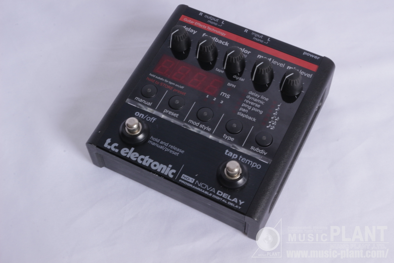 T.C. Electronic 【傷あり】TC electronic nova delay ディレイ エレキ
