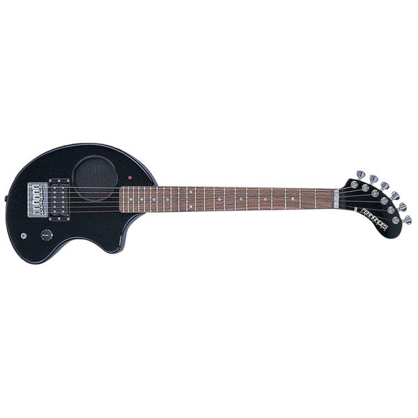 美品！FERNANDES ZO-3 ブラック 純正ソフトケース付 アンプ内蔵 美品