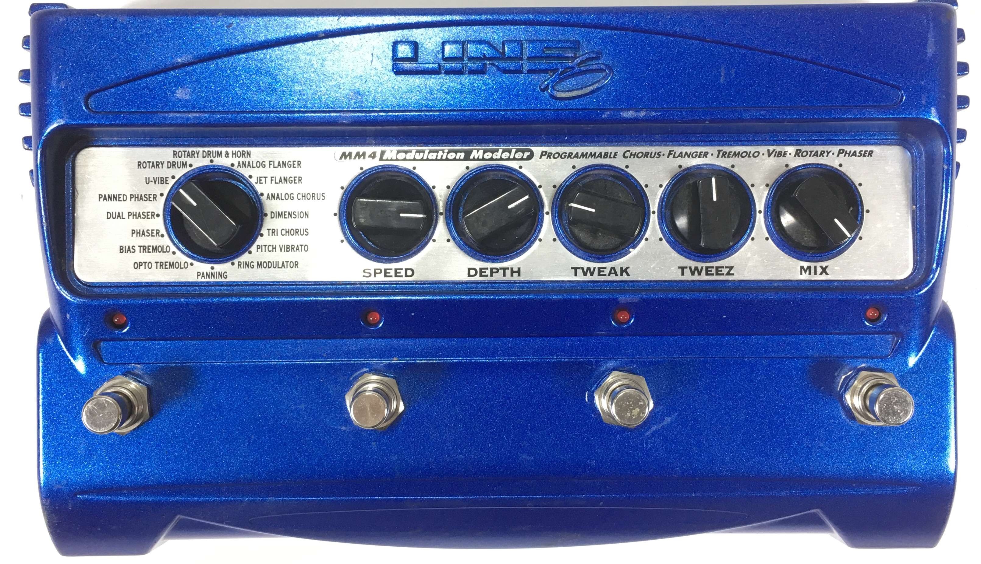 LINE6 Modulation Modeler MM4 Line 6 MM4 Modulation Modeler Pedal