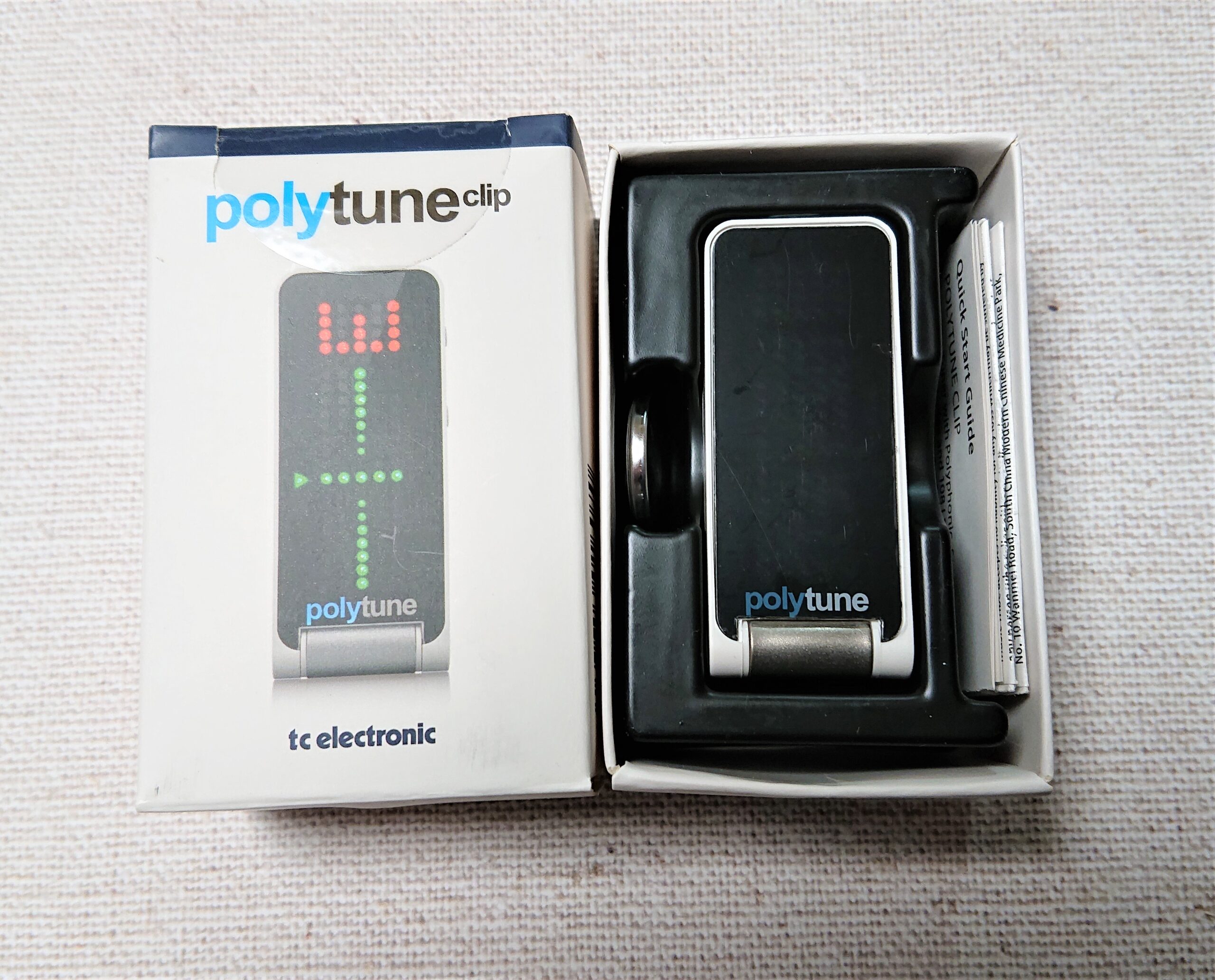 ポリチューンクリップ（POLYTUNE CLIP）の使い方と機能の解説 | アコギ
