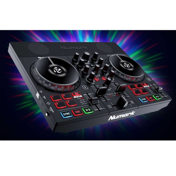 Numark Party Mix Live DJ Controller with Built-In Light Show and