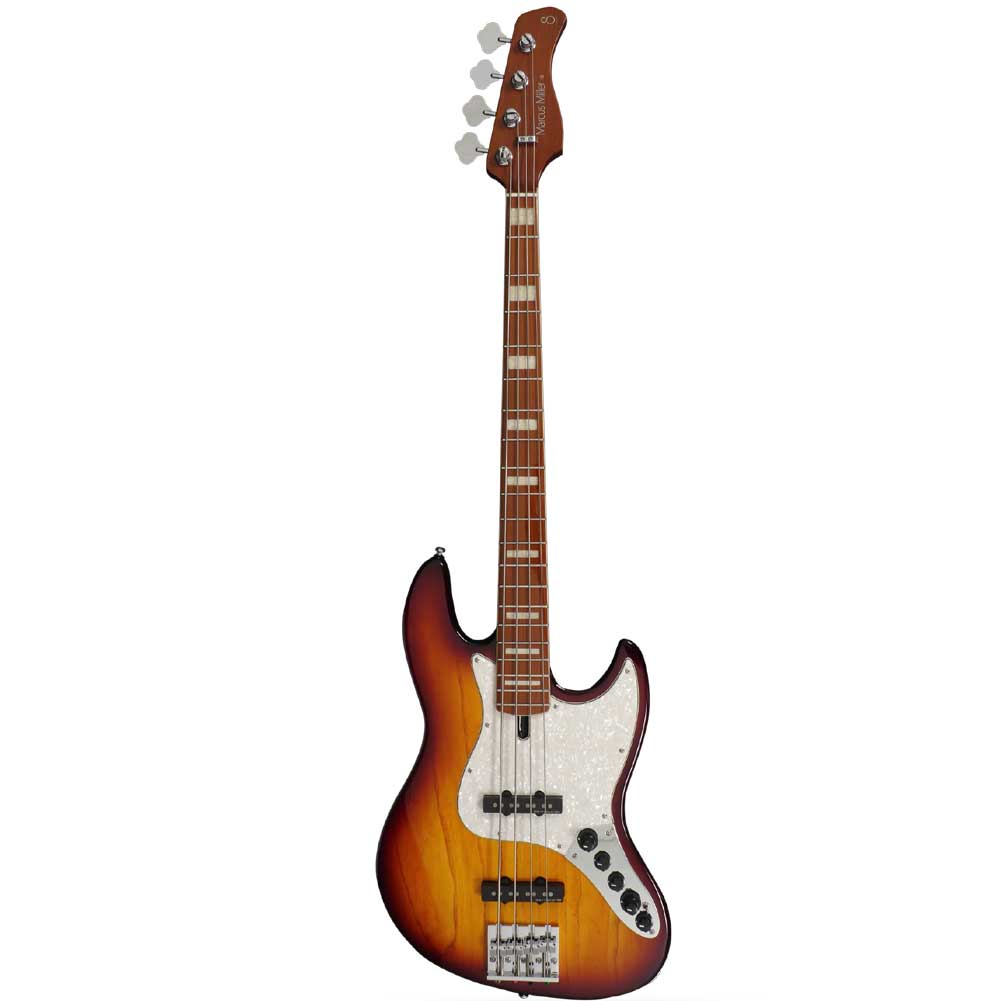 Sire Marcus Miller V8 Swamp Tobacco Sunburst 4 String 2nd Gen Bass