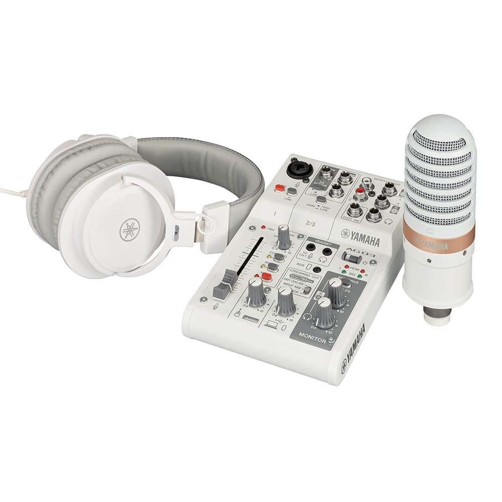 YAMAHA AG03MK2 W LSPK｜ミュージックランドKEY