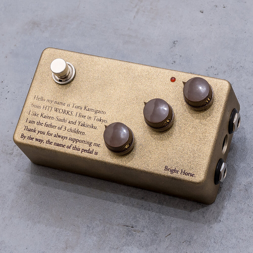 HTJ-WORKS -Bright Horse- Over Drive Aged Gold｜ミュージックランドKEY