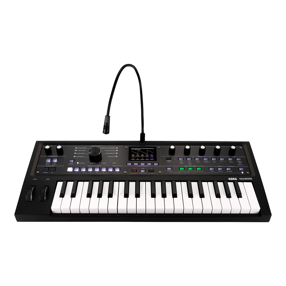 KORG microKORG 2 Metallic Black [MK-2 MBK]｜ミュージックランドKEY