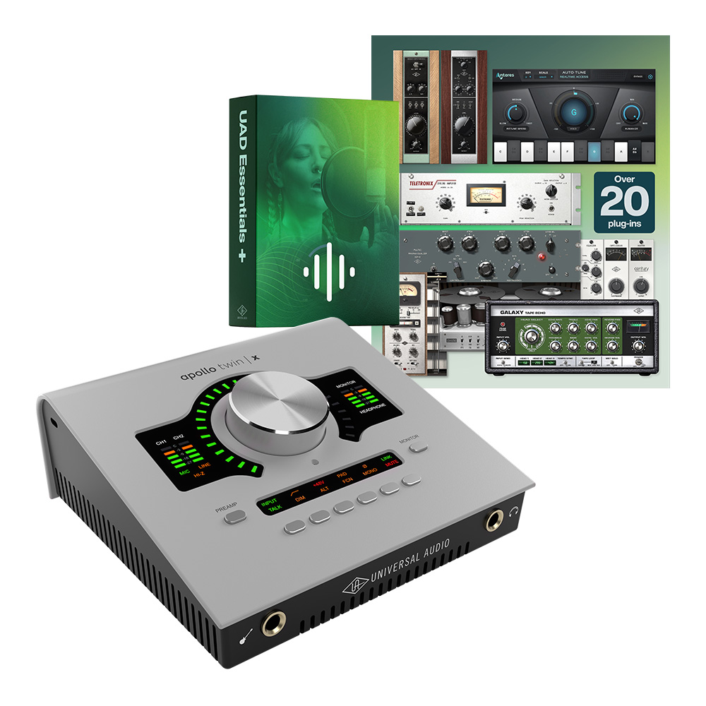 UNIVERSAL AUDIO Apollo Twin X Duo Gen 2 Essentials+ Edition