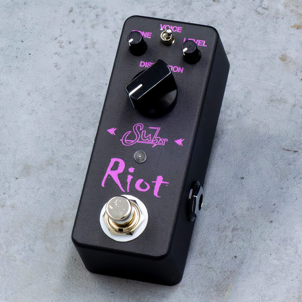 Suhr Riot Mini アンプライク ハイゲイン ディストーション ペダル