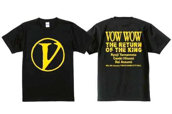 1/8（水）9（木）に開催されたVOW WOW「THE RETURN OF THE KING」公演