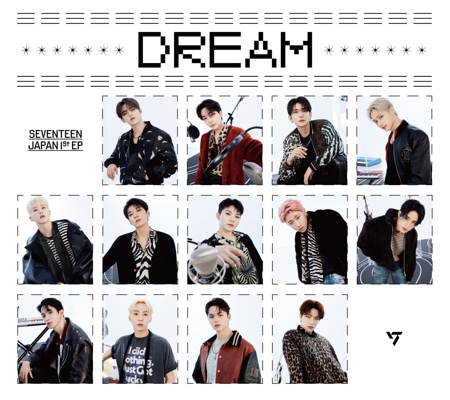SEVENTEEN、日本1st EP「DREAM」ジャケ写公開 | Musicman