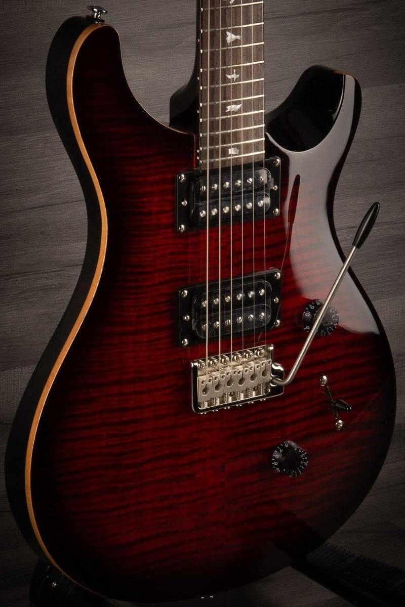 PRS SE Custom 24 Fire Red Burst Guitar | Buy at MusicStreet