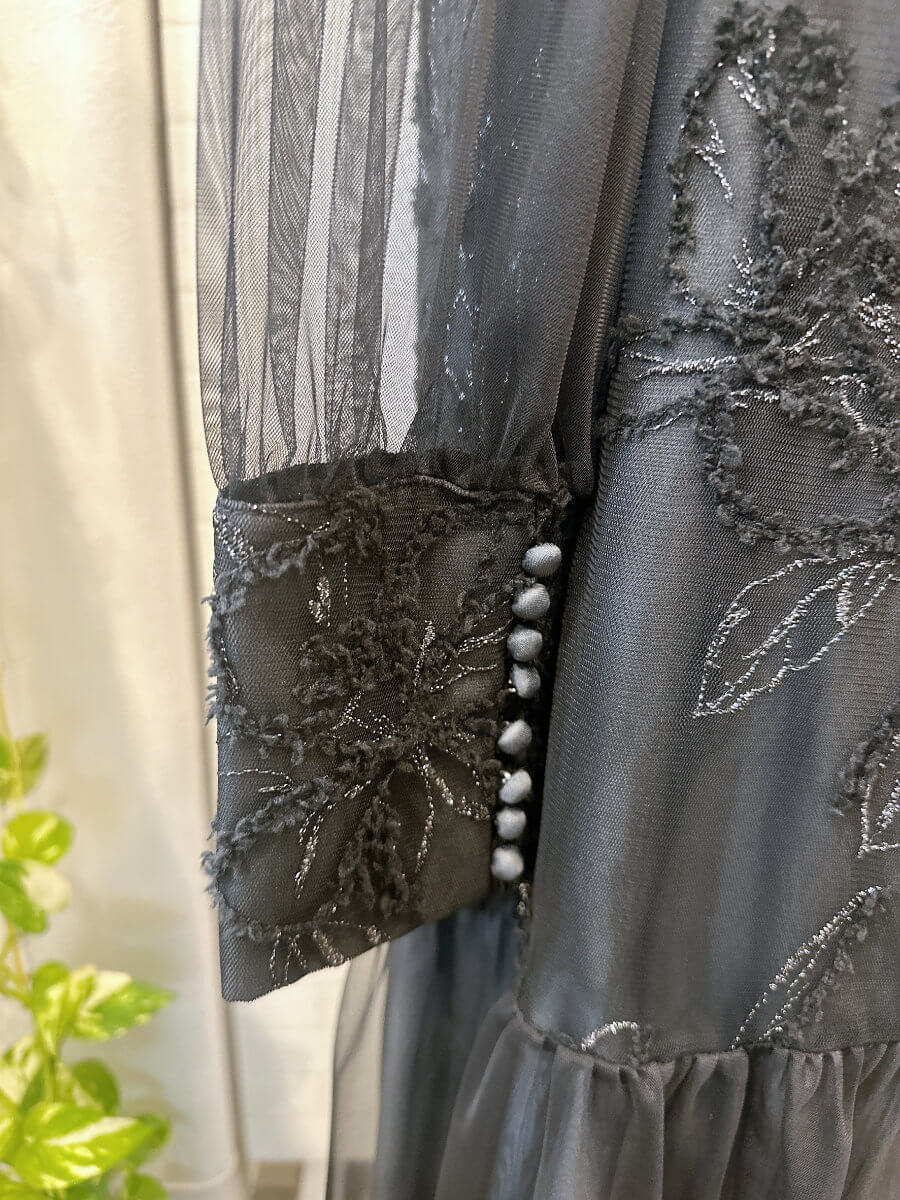 my closet / フェザーフラワーチュールドレス