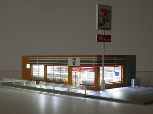 鉄道模型Nゲージレイアウト製作例 ストラクチャーへLED組込み