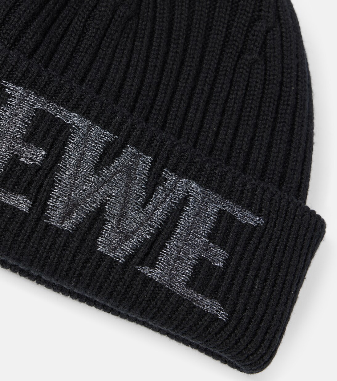 Logo wool beanie in black - Loewe | Mytheresa