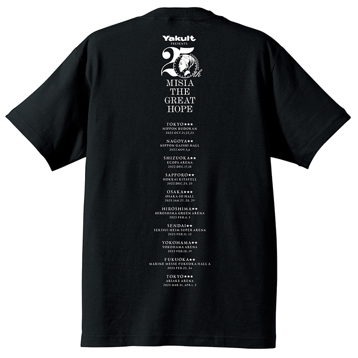 MISIA ミーシャ 初期のツアーTシャツ MISIA ミーシャ 初期のツアーTシャツ