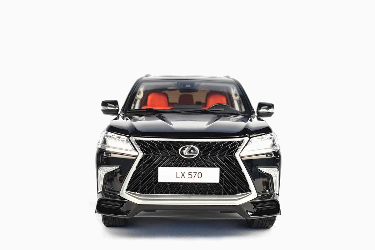 Lexus LX 570 ブラック 1/18スケール モデル 1-18 Lexus LX570 Diecast
