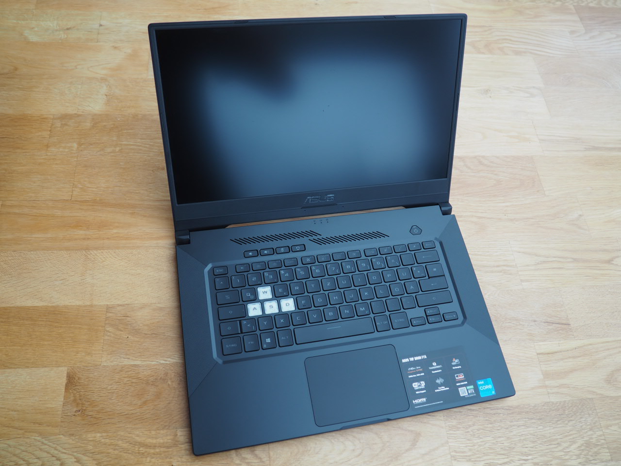 Asus TUF Dash F15 Laptop: Ampere com um pé no freio