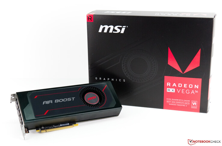 AMD Radeon MSI RX VEGA 56 AIR BOOST OC Edition 1622MHz 8GB VRAM