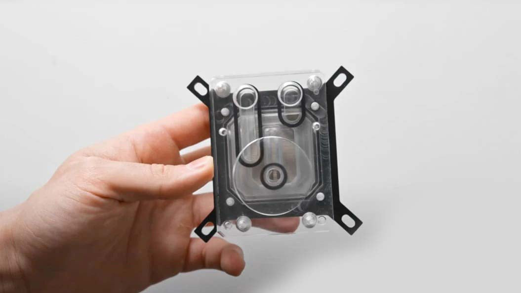 Nouvolo Aquanaut - Ultra Low Profile CPU Block & Pump Mount Combo