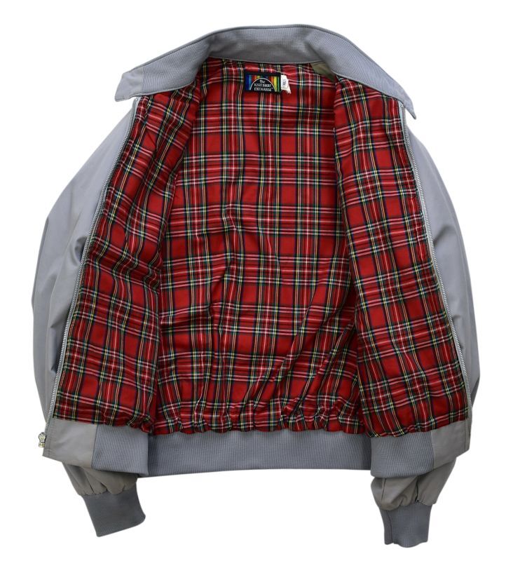 80's〜90's【ビンテージ】【USA製】【7up】グレー【赤チェック裏地付き