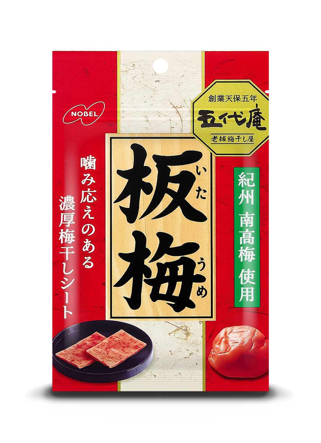 板梅 濃厚梅干しシート | ノーベル製菓株式会社