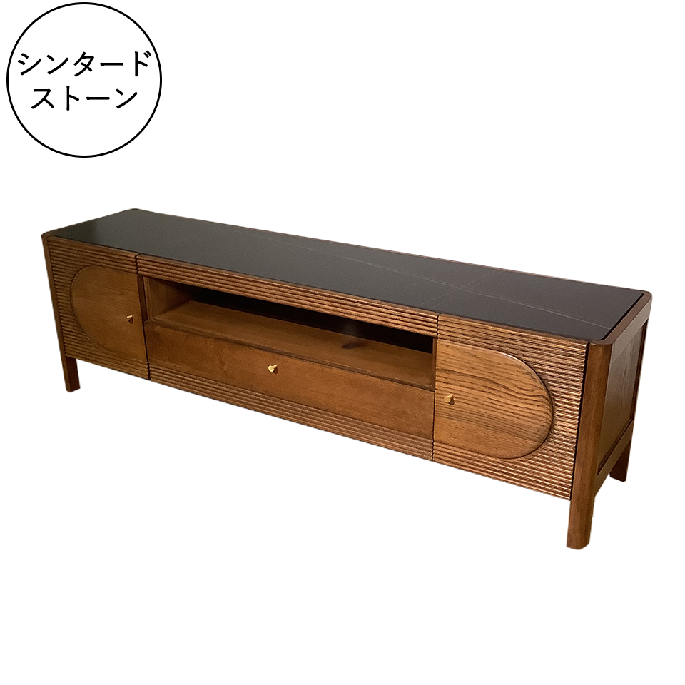 TVボードYBTB-150【送料無料】ウォールナット | NOCEノーチェ 家具