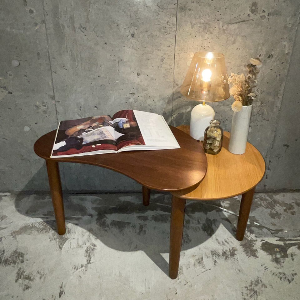 センターテーブルBF6976【送料無料】 ウォールナット/オーク 通販