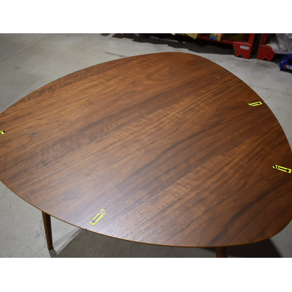 アウトレット】ダイニングテーブルBF2458【送料無料】 ウォールナット