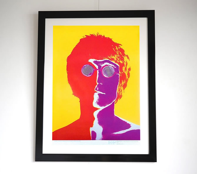 額装済/2001 exhibition Made（リチャードアベドン）/ポスター 額装済