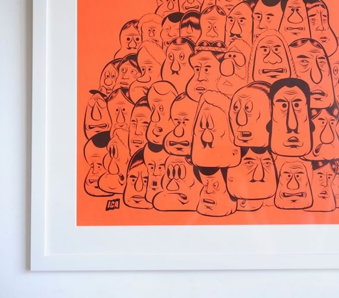 Barry McGee バリーマッギー アート ポスター 展覧会 ポスター +