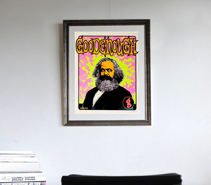 スチュアート・マスコウィッツ✨ジャングルフィッシュ✨額縁入り