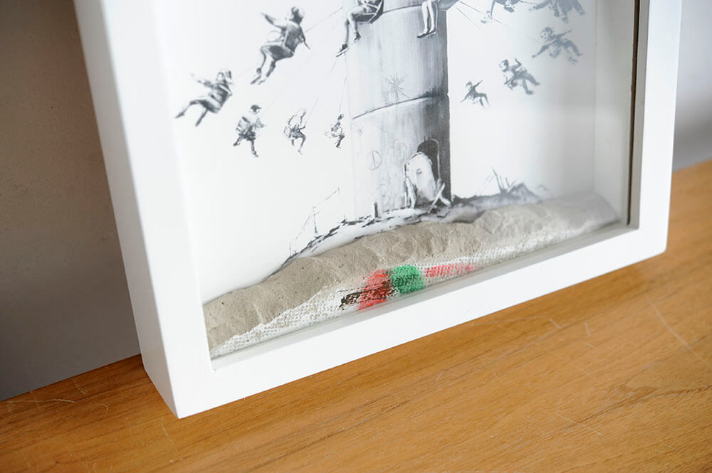 正規品 本物 Banksy バンクシー THE WALLED OFF HOTEL 正規品 本物