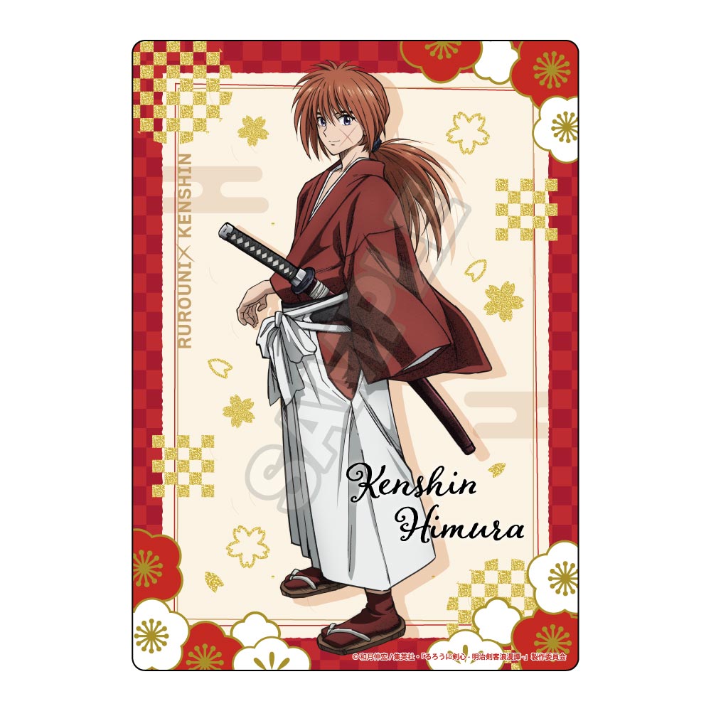 るろうに剣心）桜舞い散る愛おしき日常 緋村剣心&神谷薫（SEC／金箔