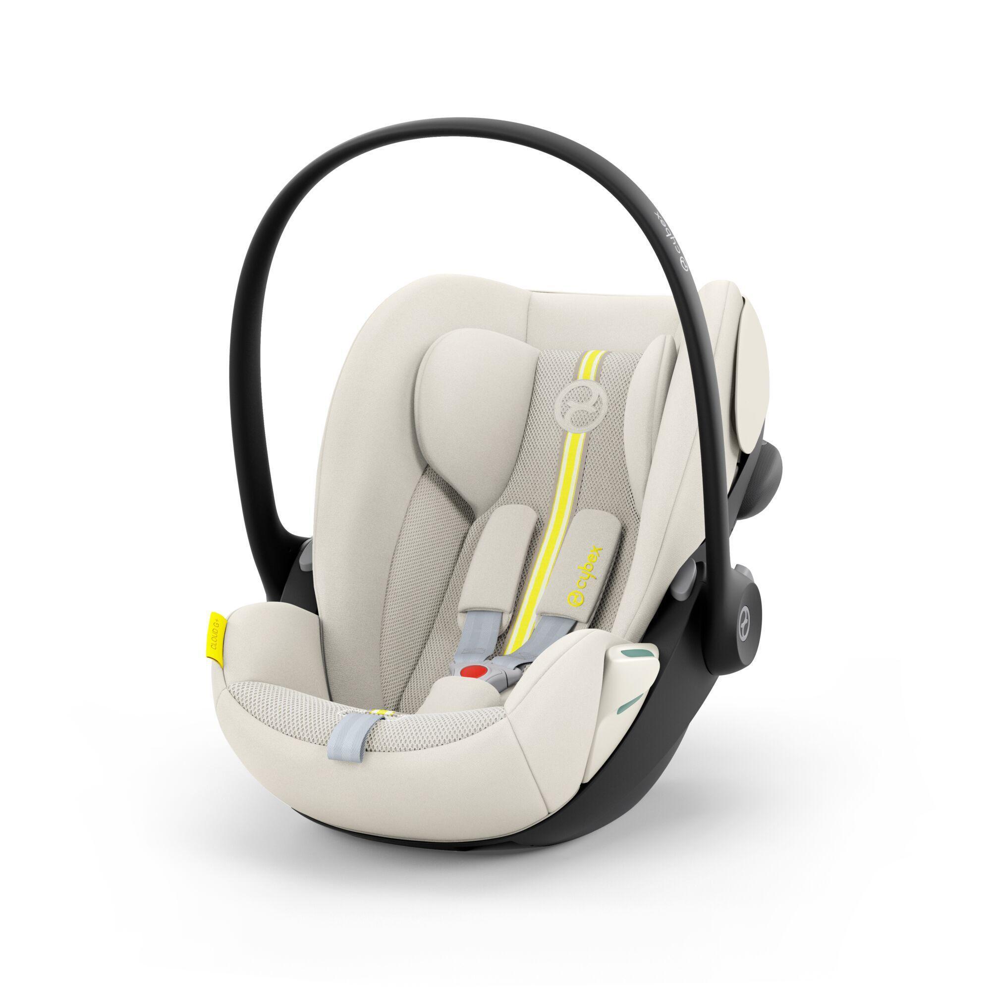 Cybex Cloud G i-Size 40-87cm car seat, Plus Seashell Beige | NordBaby™