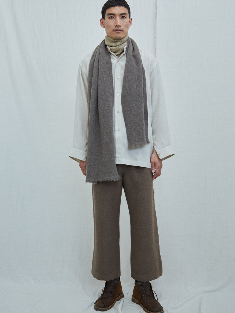 Soft & Warm Classic Yak Wool Skinny Scarf, Ethical Wool, Norlha