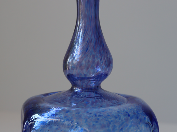 KOSTA BODA 青いガラス花瓶 KOSTA BODA 青いガラス花瓶 KOSTA BODA