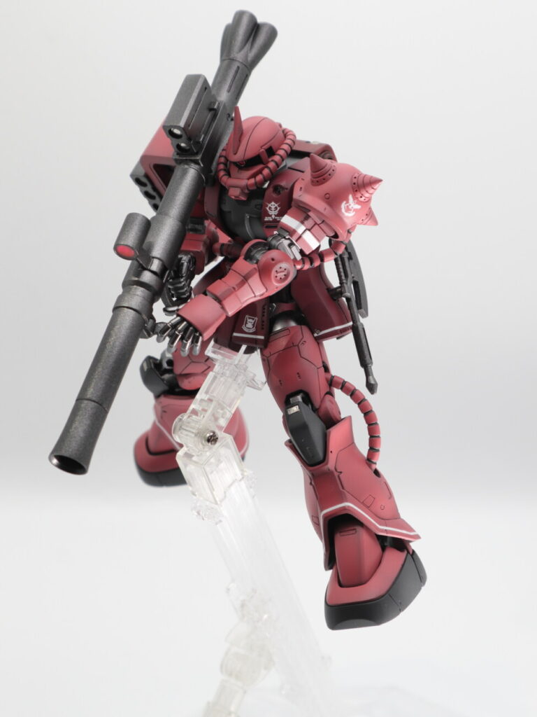 HG 1/144 シャア専用ザクⅡ（オリジン） レビュー（全塗装） - のる