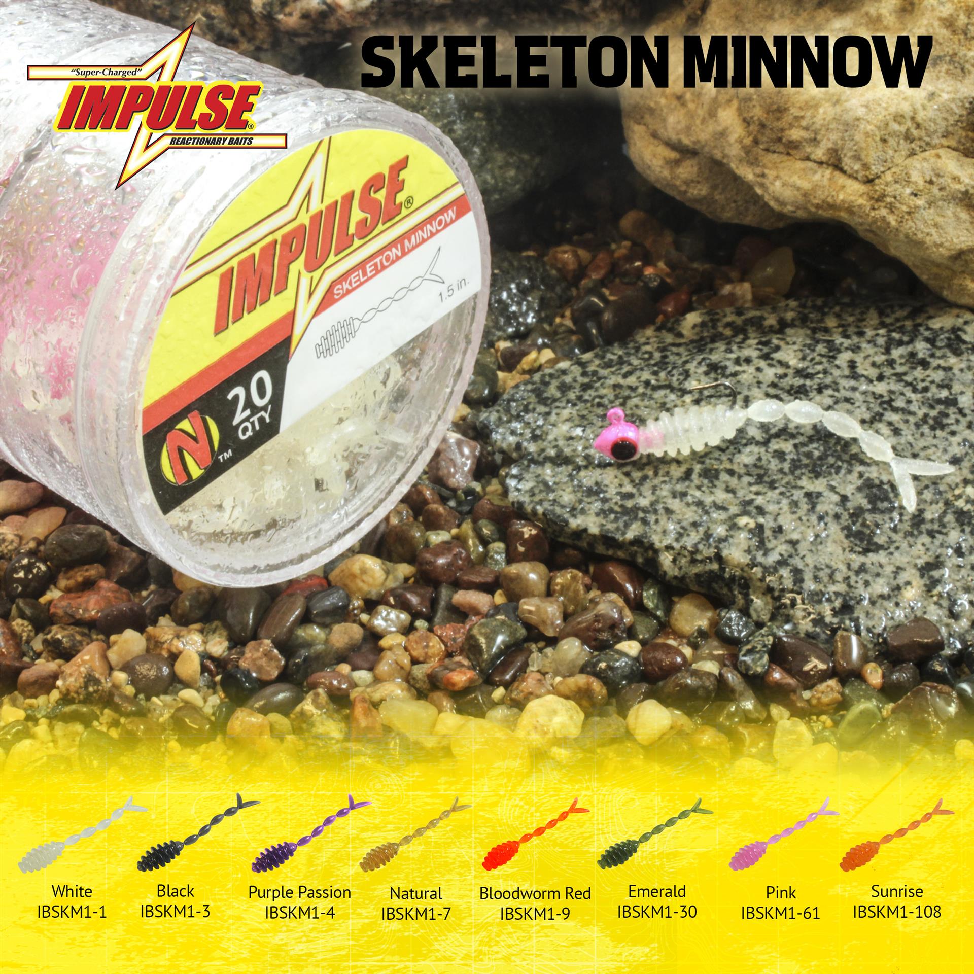 IMPULSE SKELETON MINNOW | Northland Fishing Tackle