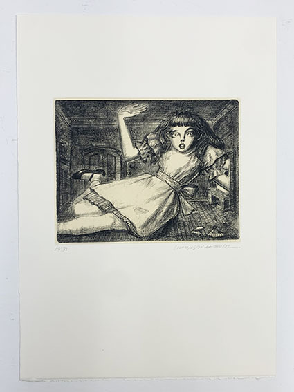 金子國義金子国義リトグラフサイン署名アリスの夢不思議の国のアリス