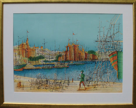 ジャン・カルズー版画額 / Jean Carzou | Natsume Books