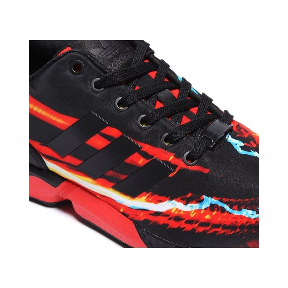 Floral Sneaker Flux Torsion Adidas Zx Flux Floral Rainbow Women