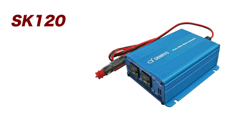 新品未使用 DENRYO 電菱 DC→AC 正弦波インバータ SK120-112 中古】電菱（DENRYO） 正弦波インバータ SK120-112 訳あり : オーケイ