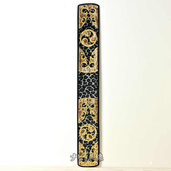 ティーガー左御紋・ヒョウ柄グレー｜左御紋・ヒョウ柄グレーの