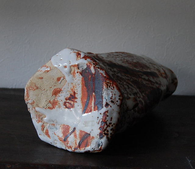 塚本治彦 紅志野花入 Beni-shino Vase by TSUKAMOTO Haruhiko 商品詳細