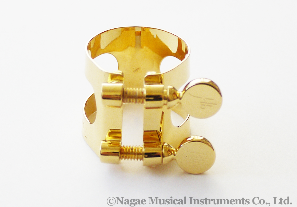 BUZZ B♭クラリネットリガチャー ゴールド GP S｜ 管楽器専門店 永江楽器